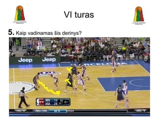 VI turas
5. Kaip vadinamas šis derinys?
 