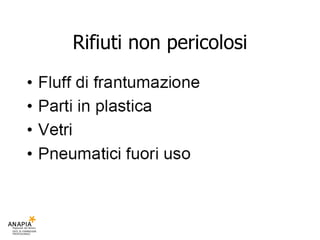 Rifiuti non pericolosi 