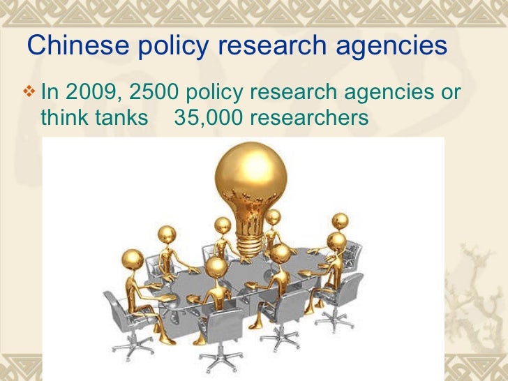 Study on Chinese policy research and policy makingtaking the FiveYe…