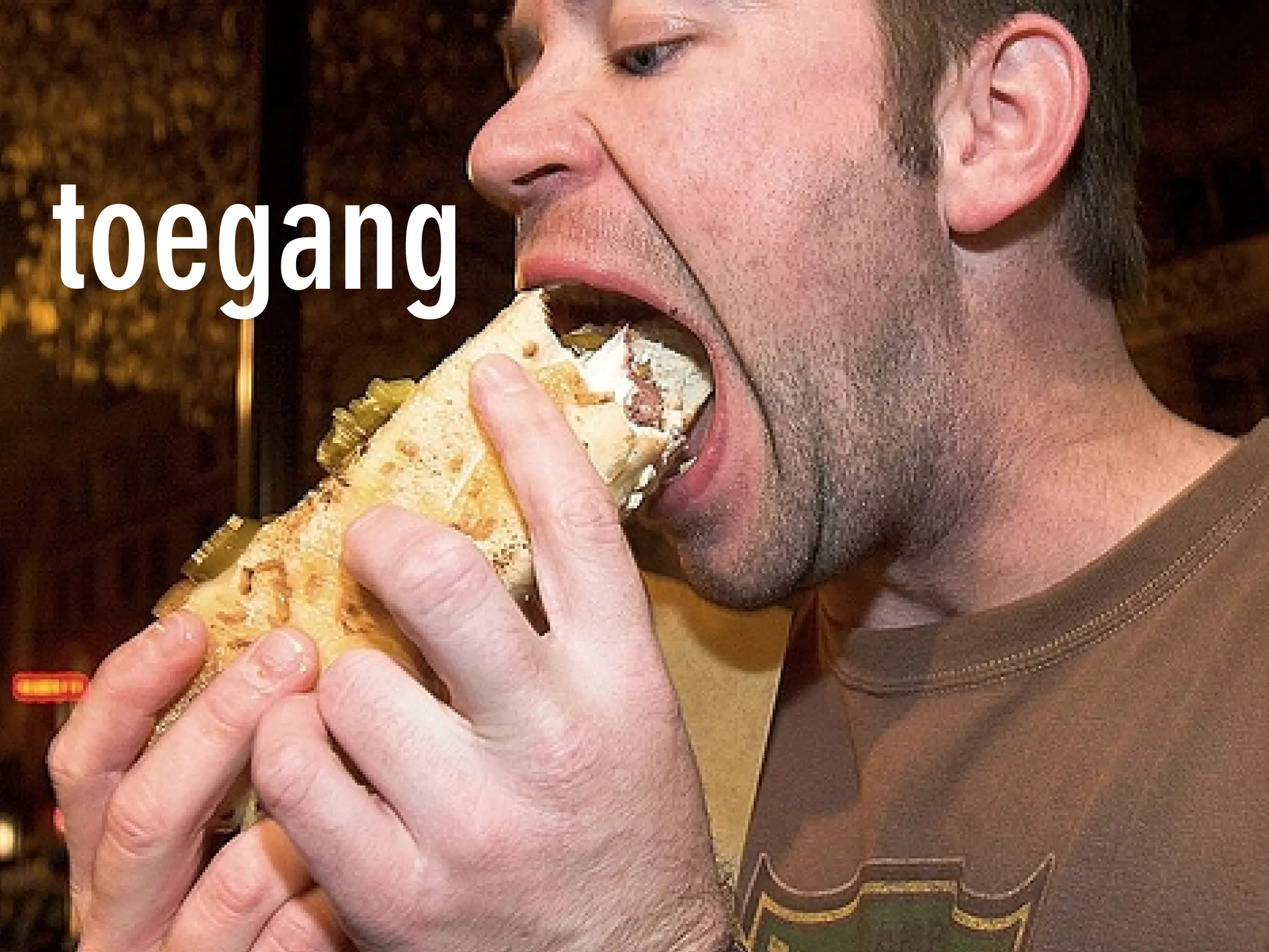 toegang
 