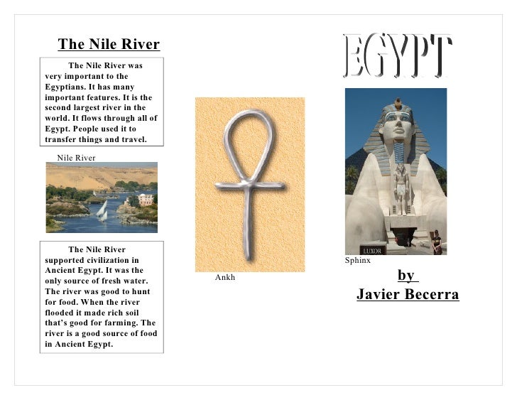 egypt travel brochures
