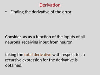 Neural Network part 2 Multilayer Neural network | PPTX