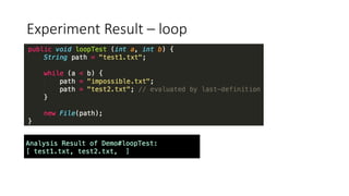 Experiment Result – loop
 