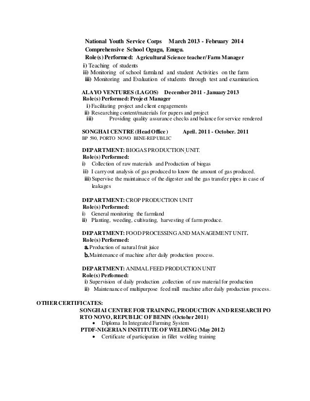 sample environmental scientist resume