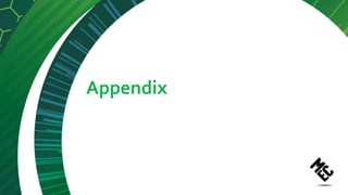 Appendix
 