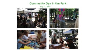 Community Day in the Park
July 21, 2007
 