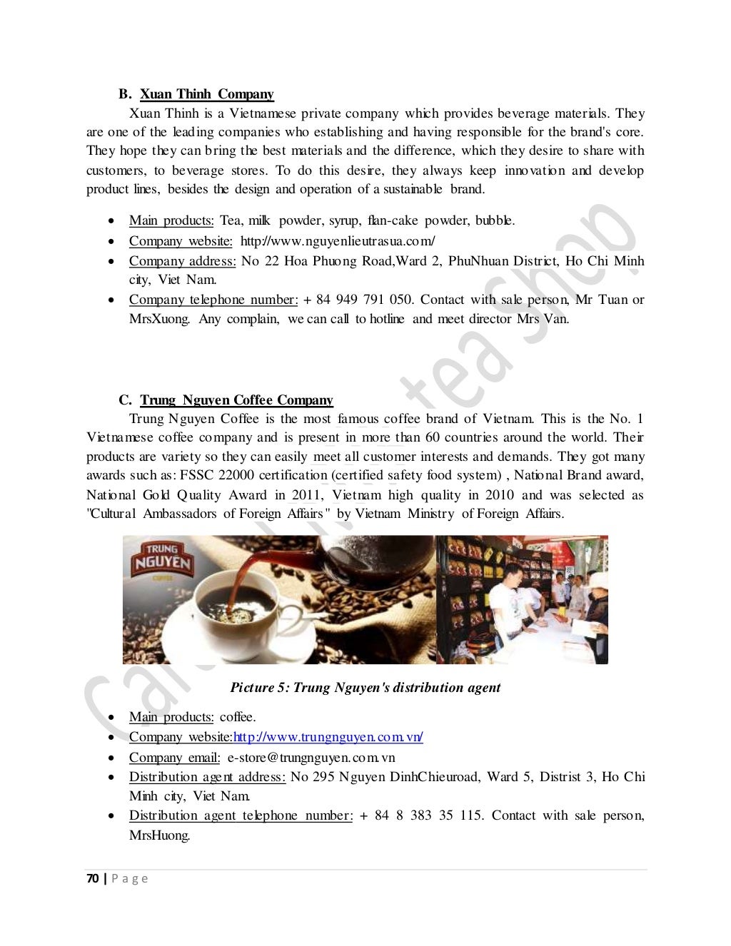 business plan for milk tea shop