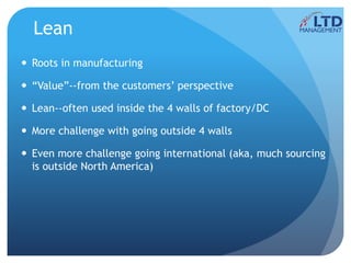 Lean Org Inventory Calculation Lean Inventory | PPTX