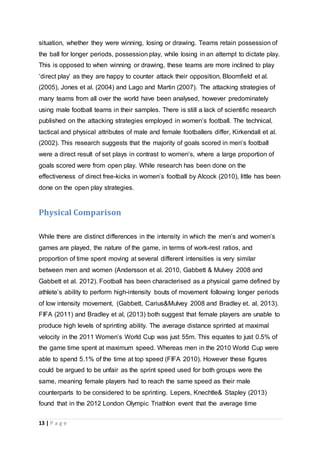 A comparative analysis of technical and tactical performance of male ...