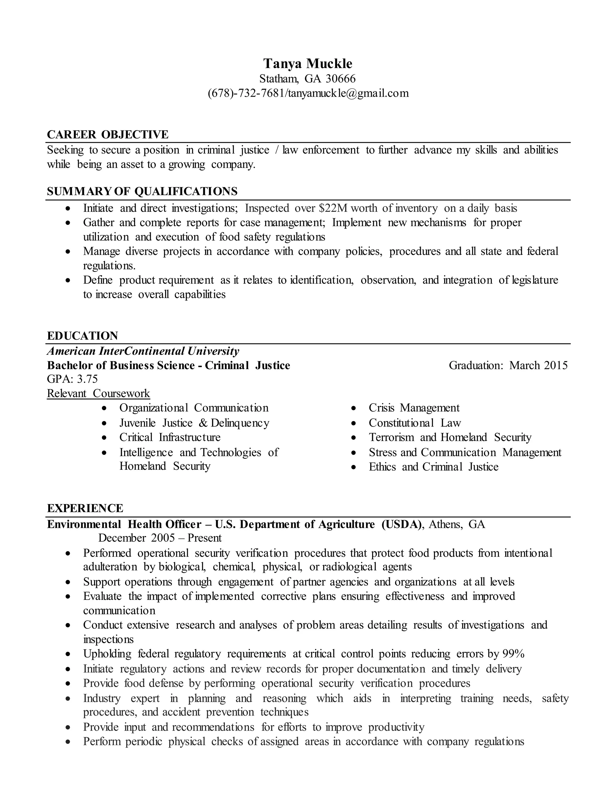 law enforcement resume 3 PDF - Law Enforcement Resume 3 1 2048 