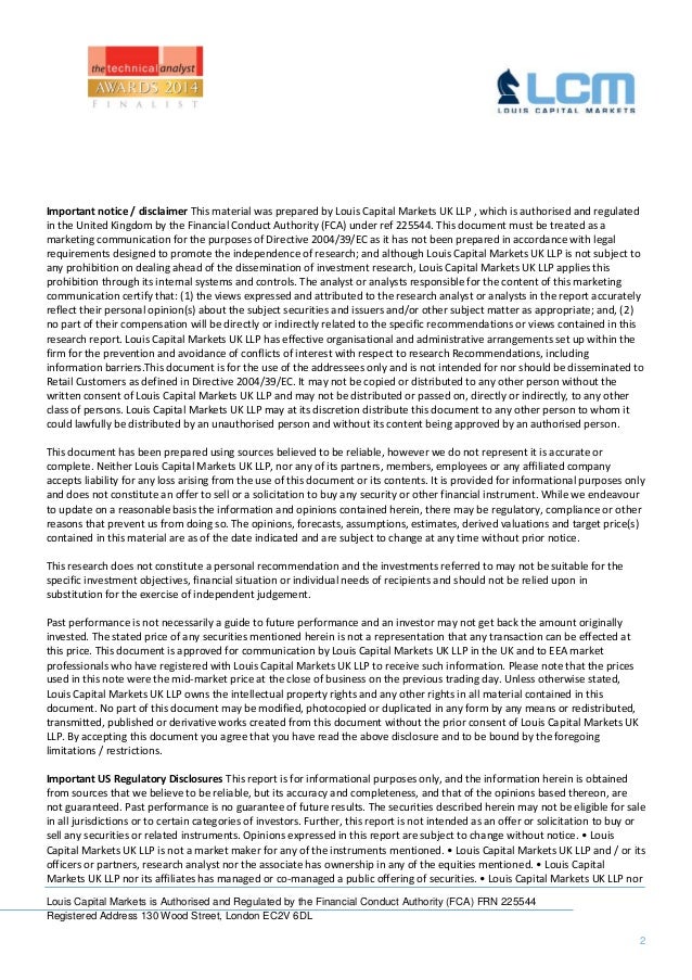 louis capital markets taoverviewapril2015 louis capital markets taoverviewapril2015