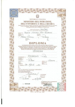 Diploma SCULA SUPERIORE GEOMETRA pdf