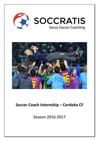 Soccer Coach Internship - Cordoba CF | PDF