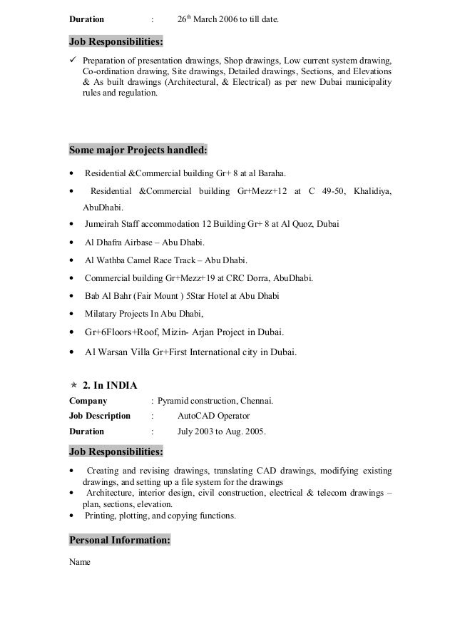 Electrical Draughtsman