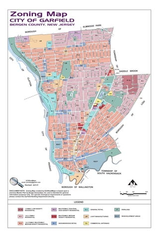 Elmwood Park Nj Zoning Map Zoning