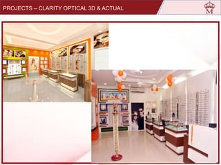PROJECTS – CLARITY OPTICAL 3D & ACTUAL
 