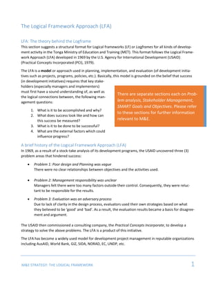 2. The Logical Framework | PDF