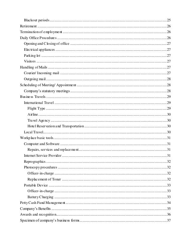 The Office Manual Of New Flyer