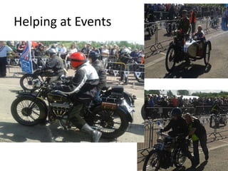 Helping at Events
 