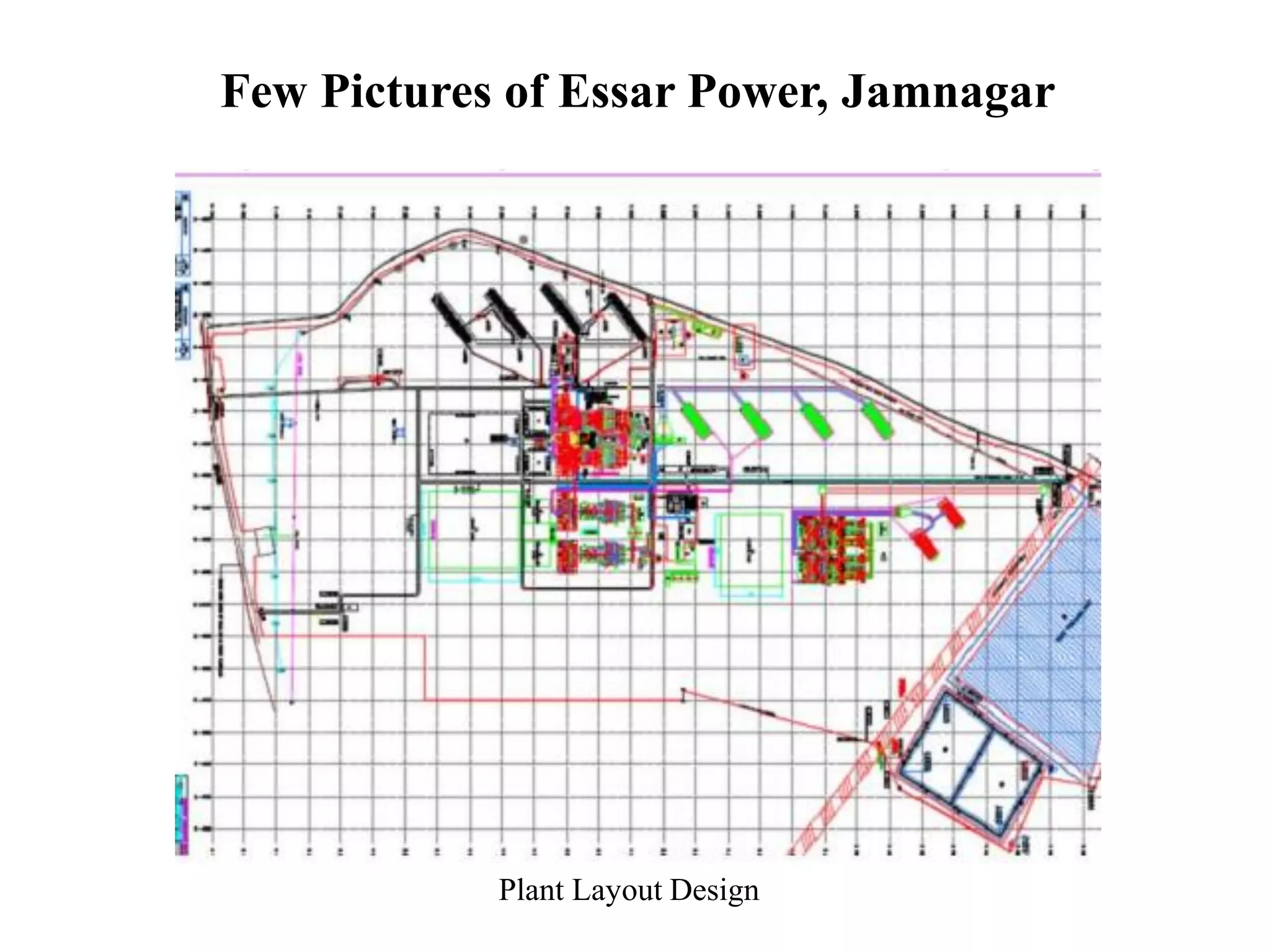 Few Pictures of Essar Power, Jamnagar
Plant Layout Design
 