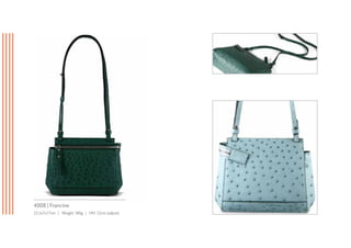 4008 | Francine
22.5x7x17cm | Weight 180g | HH: 32cm (adjust)
 