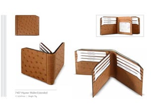 7407 Hipster Wallet Extended
11.3x2x9.4cm | Weight 70g
 