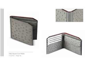 7402 Hipster Coin Wallet
11.5x2x10cm | Weight 70g
 