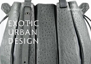EXOTIC
URBAN
DESIGN
 