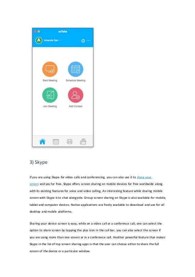 6 best screen sharing apps for mobile devices