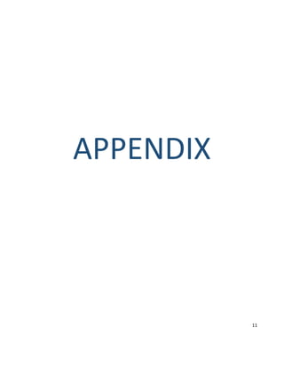 11
APPENDIX
 