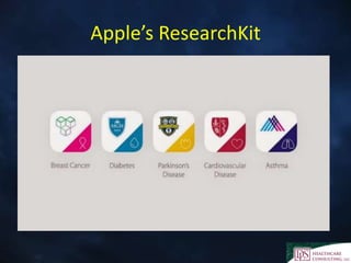 Apple’s ResearchKit
 
