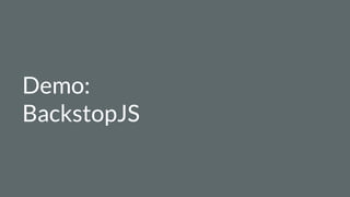 Demo:
BackstopJS
 