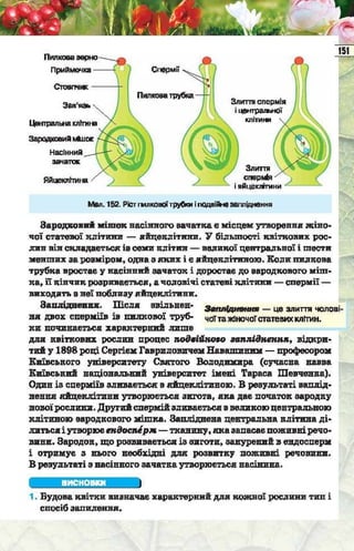 Підручник  з біології 6 клас, Костіков