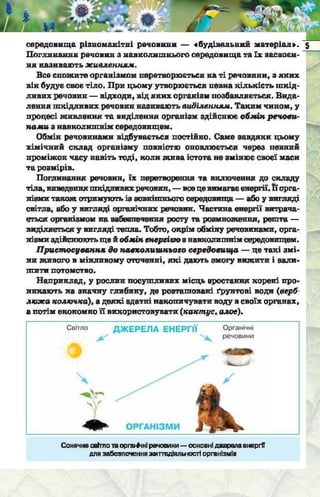 Підручник  з біології 6 клас, Костіков