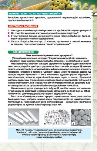 Підручник  з біології 6 клас, Костіков
