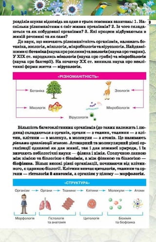 Підручник  з біології 6 клас, Костіков