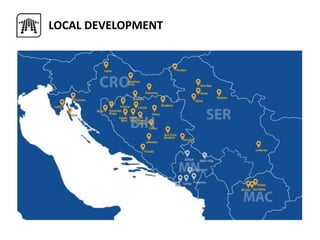 • Screenshot mape iz brošure
LOCAL DEVELOPMENT
 