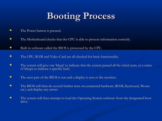 Booting Process | PPT