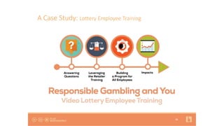 28
A Case Study: Lottery Employee Training
 
