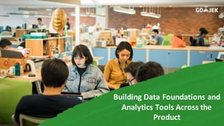 Building	Data	Foundations	and	
Analytics	Tools	Across	the	
Product
 