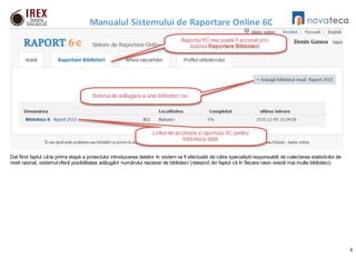 SISTEMULUI NA IONAL DE RAPORTARE FOREXEBUG visual data 6