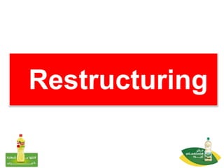 Restructuring
 