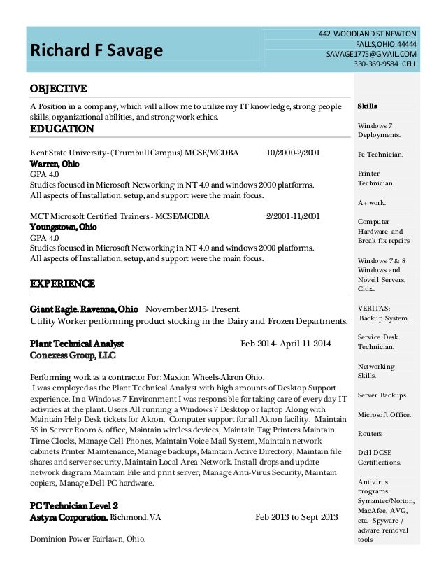 cv of it