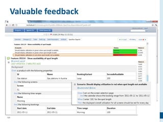 120
Valuable feedback
 