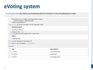 76
eVoting system
 