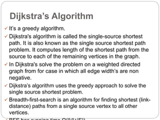 Review And Evaluations Of Shortest Path Algorithms | PPTX