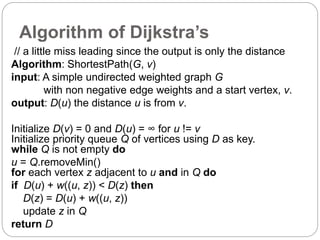 Review And Evaluations Of Shortest Path Algorithms | PPTX
