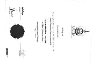 Diploma in applied accounting science 1