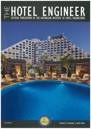 The Hotel Engineer  - April 2016 - Slippery When Wet