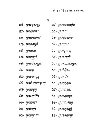 ប្រវត្តិព្រះអសីតិមហាសាវ័ក (ភាគ៧) (1) | PDF